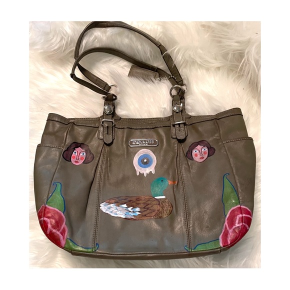 Coach Handbags - Dripping Eye Duck Bag